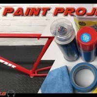 How To Rattle Can Paint A Motorcycle Frame